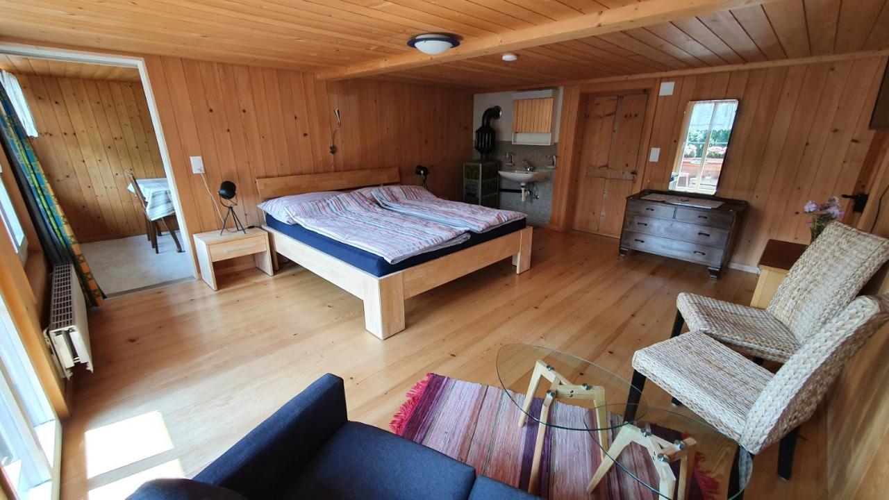 Adlerhorst - Apartment Im Niedersimmental Oey Ngoại thất bức ảnh